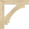 Ekena Millwork Imperial Block Rough Sawn Bracket, Douglas Fir, 4"W x 28"D x 28"H BKT04X28X28IMP05RDF - alternate 3